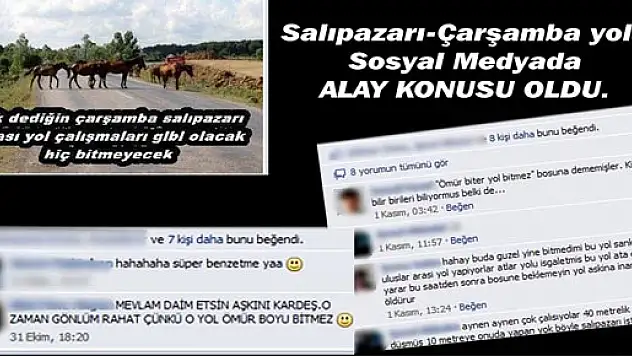 Salıpazarı yolu da 'ÖDENEĞE TAKILMIŞ!'