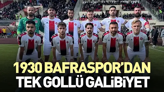 1930 Bafraspor'dan Tek Gollü Galibiyet