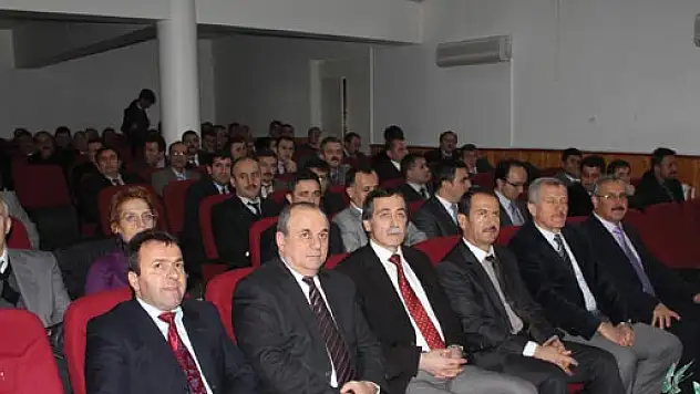 MİLLİ EĞİTİM MÜDÜRLÜĞÜ ÇARŞAMBA'DA DEĞERLENDİRME TOPLANTISI YAPTI