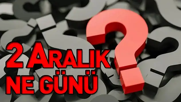 2 Aralık ne günü?