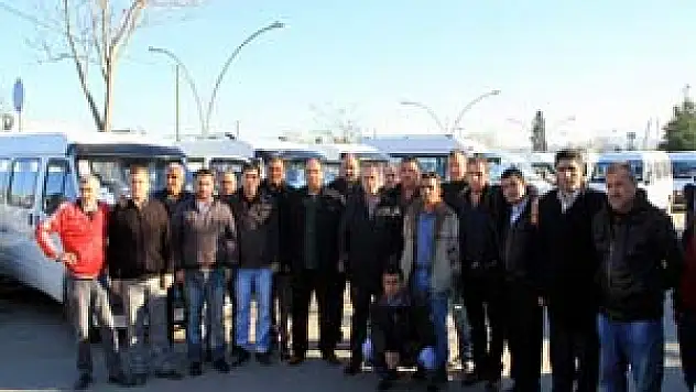 MİNİBÜSÇÜLER BAKAN KILIÇ'A SESLENDİ