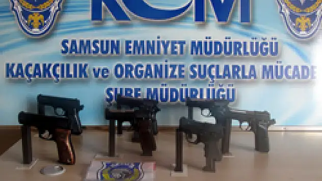 Silah kaçakçılığına 3 gözaltı