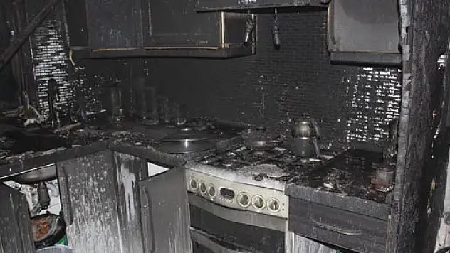 Çarşamba'da ev yangını  