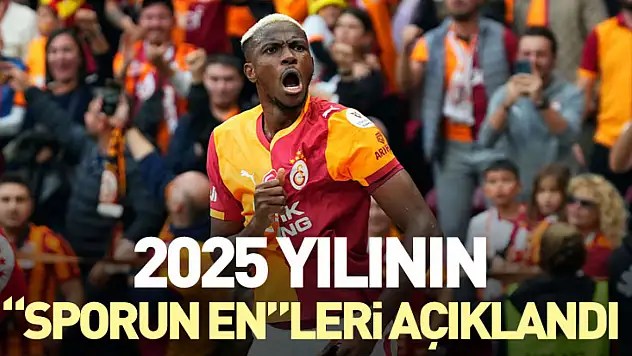 2025 Yılının 'Sporun En'leri Açıklandı