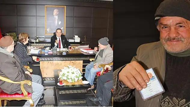 53 yaşında kimliği oldu