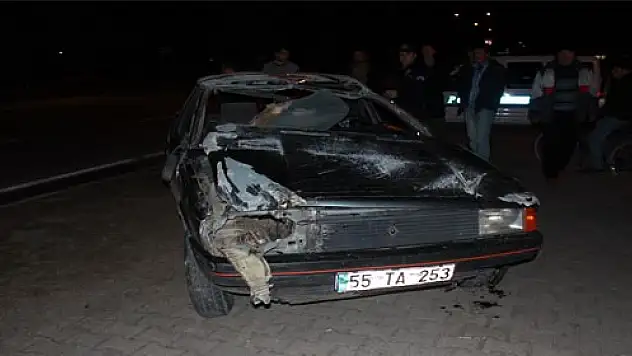 Çarşamba'da Kaza: 2 Yaralı