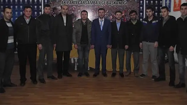 SP Gençlik kollarından Ak Parti'ye ziyaret