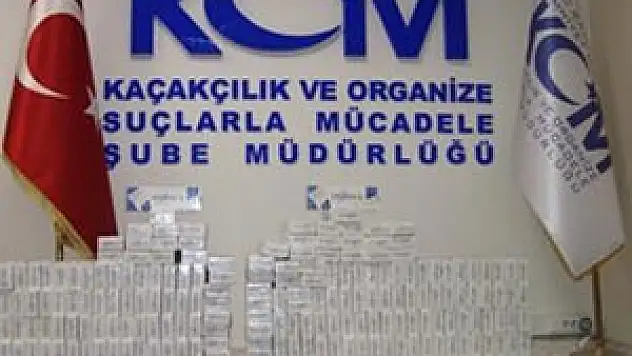 TAHTA KASALARDA 50 BİN PAKET KAÇAK SİGARA BULUNDU