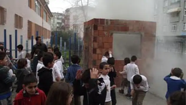 ŞNP'de Yangın tatbikatı