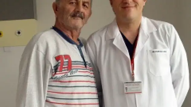 FELÇLİ GELDİ, YÜRÜYEREK TABURCU OLDU