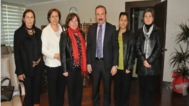 BAŞKAN DOĞAN'A ZİYARETLER