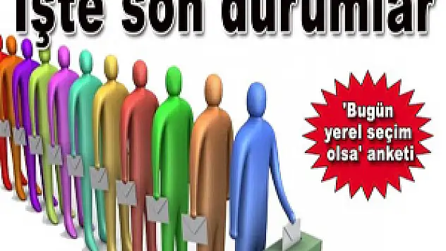 'Bugün seçim olsa...': İşte son durumlar