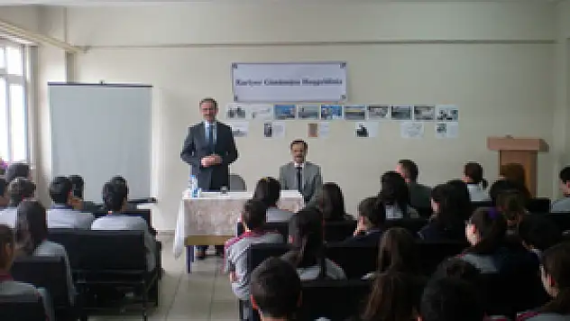 Bulutoğlu Anadolu Lisesinde 'Kariyer Günleri' sürüyor