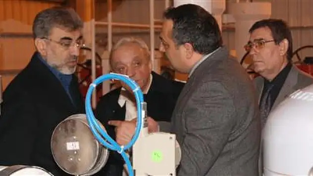 Yıldız Samgaz'ı ziyaret etti