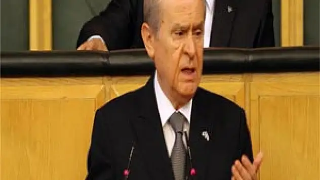 Bahçeli, 'Başbakan'a 2 teklifim var'