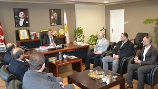 Semerkand Vakfı'dan Başkan Köktaş'a ziyaret