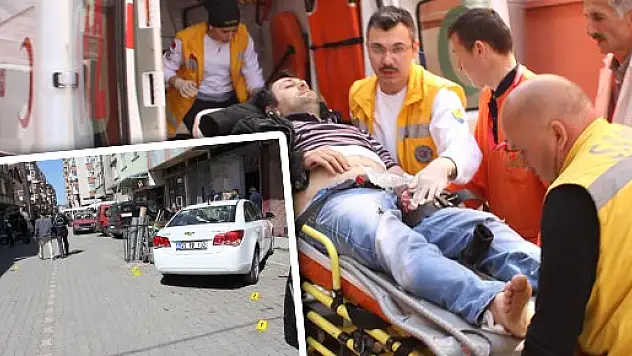 Çarşamba'da Silahla Yaralama