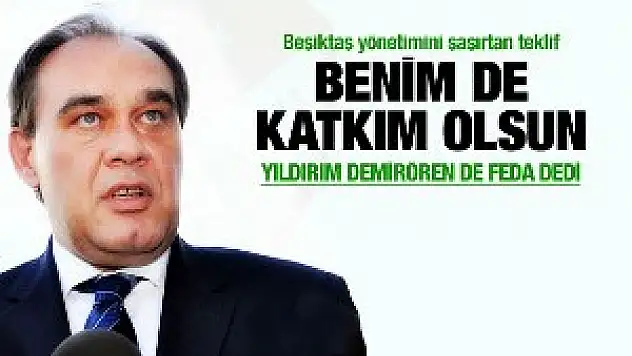 Demirören'den Beşiktaş'a çarpıcı öneri
