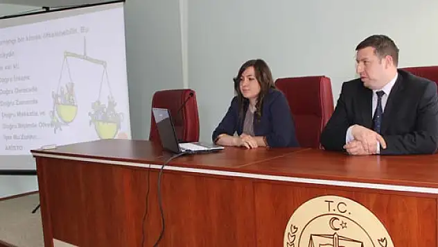 HÜKÜMLÜLERE 'ÖFKE KONTROLÜ' SEMİNERİ