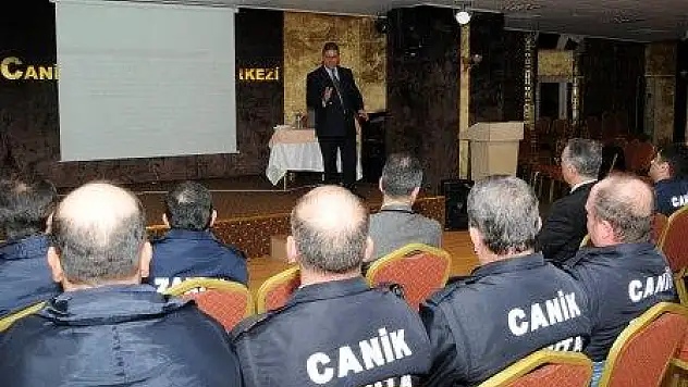 Canik'te zabıta personeline eğitim