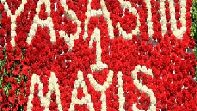 SAMSUN'DA 1 MAYIS KUTLAMALARI