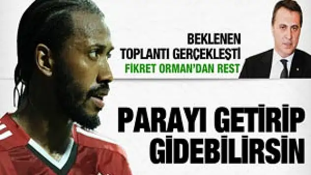 Fikret Orman'dan Fernandes'e rest