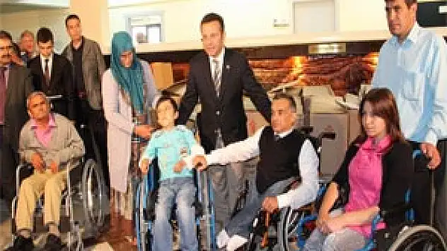 60 Engellinin Tekerlekli Sandalye Sevinci