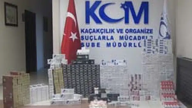 Evinde Ve İş Yerinde 6 Bin 802 Paket Kaçak Sigara Ele Geçti