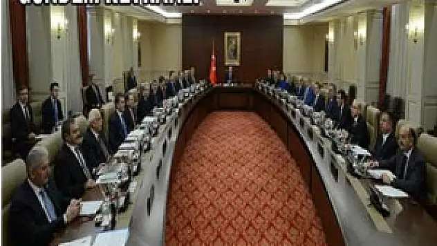 Bakanlar Kurulu toplandı