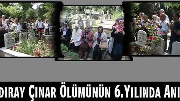 Yıldıray Çınar Ölümünün 6.Yılında Anıldı