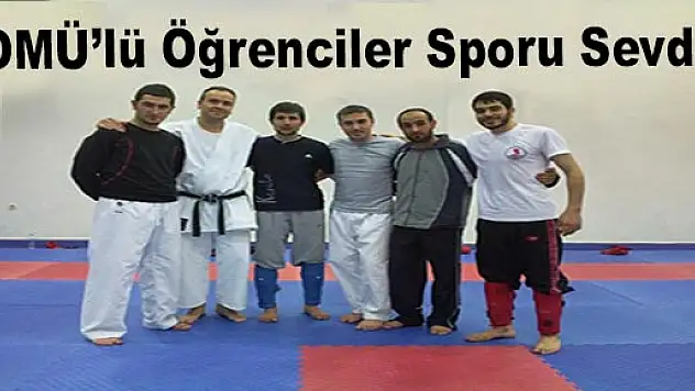 OMÜ'lü Öğrenciler Sporu Sevdi