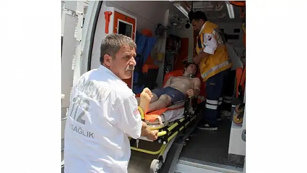 BOĞULMAKTAN SON ANDA KURTARILDI