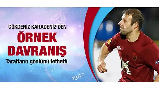 Gökdeniz Karadeniz'den Trabzonspor'a destek