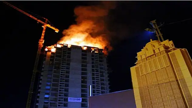 SAMSUN'DA OTEL YANGINI