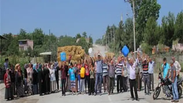  TRAKTÖR VE BİDONLU EYLEM