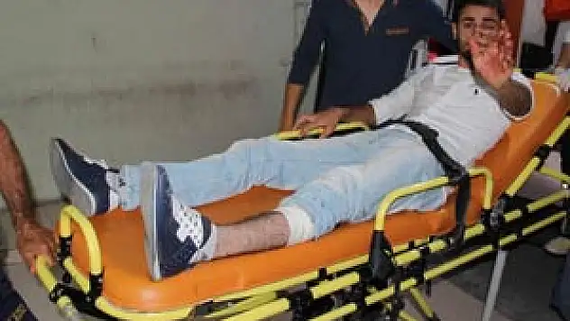  SAMSUN'DA BIÇAKLAMA: 1 YARALI