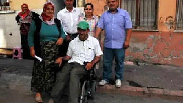 AKÜLÜ ENGELLİ ARACININ TALİHLİSİ MURAT KAYA