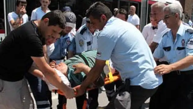  SAMSUN'DA TRAMVAY KAZASI: 1 YARALI