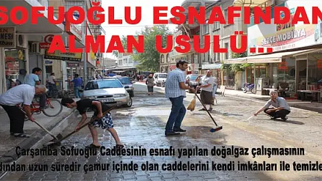 SOFUOĞLU ESNAFINDAN ALMAN USULÜ