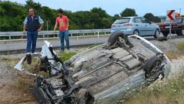 Bafra'da Kaza: 1 Yaralı