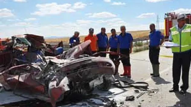 KIRIKKALE'DE İFTAR ÖNCESİ FECİ KAZA: 5 ÖLÜ, 2 YARALI