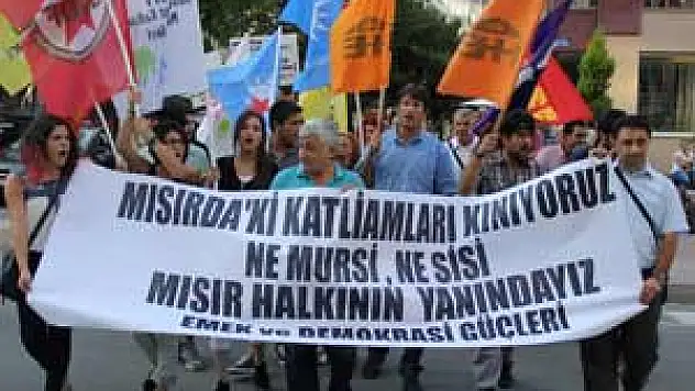  MISIR HALKINA DESTEK YÜRÜYÜŞÜ