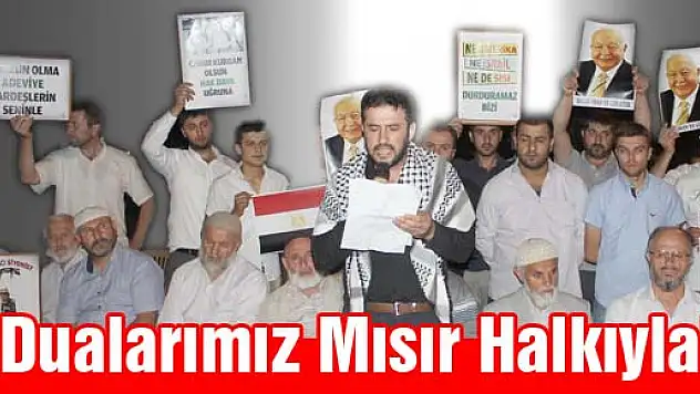 AGD Çarşamba Şubesi Mısırda Yaşanan Gelişmeleri Protesto Etti