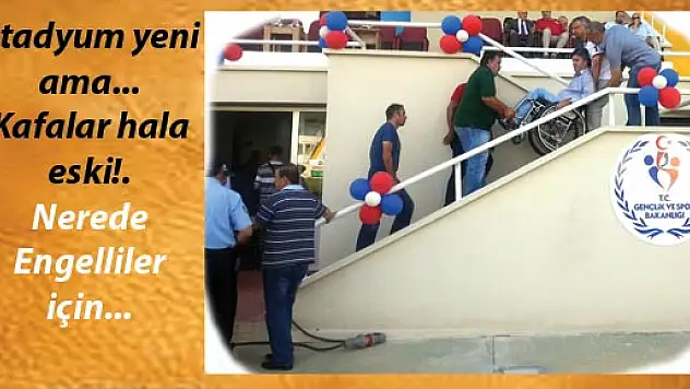 Stadyum yeni ama beyinler hala eski