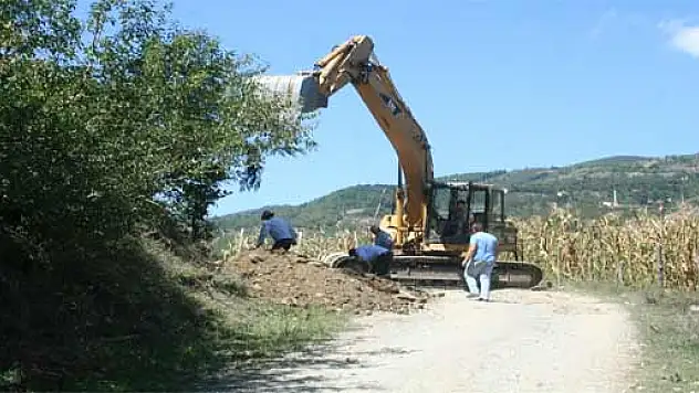 Ayvacık'ta Karşı Döngel- Döngel Köyleri   yolu kısalıyor