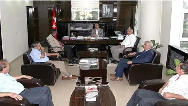 Başkanlardan Dündar'a Ziyaret