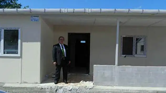Kaymakamlık yaptırdığı son evleri de teslim ediyor