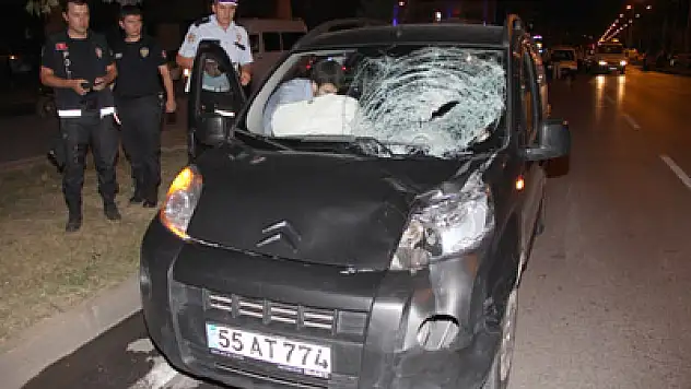 OTOMOBİLİN ÇARPTIĞI YAYA HAYATINI KAYBETTİ 