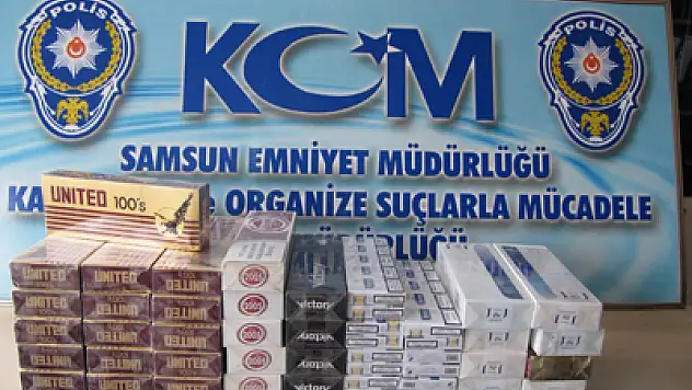 Samsun'da gümrük kaçakcılığı