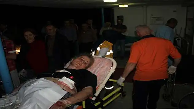 ABİSİ VE YENGESİNİ TÜFEKLE YARALADI